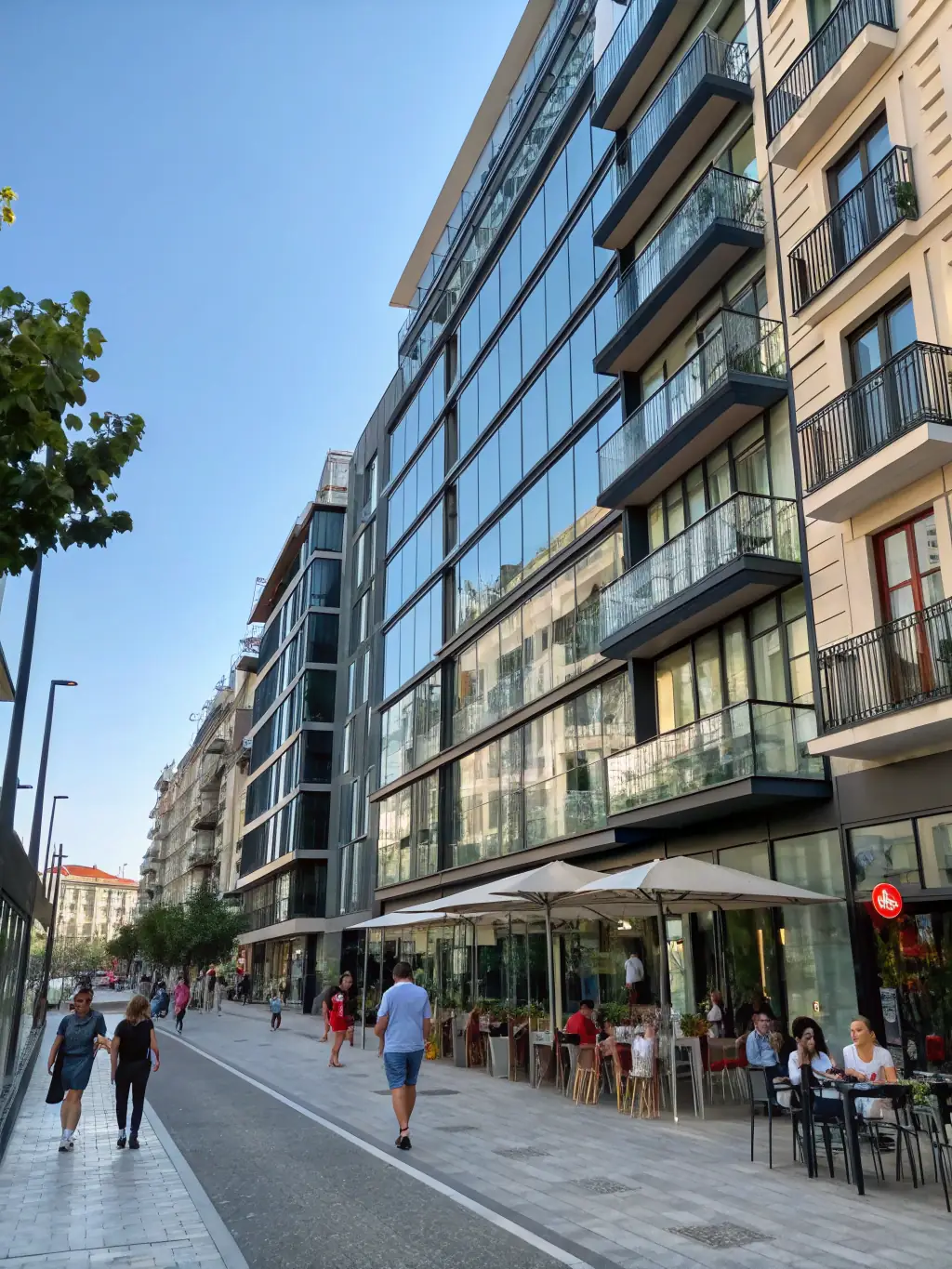 A modern apartment building in Switzerland, representing the types of properties HomeSecure Counsel assists with.